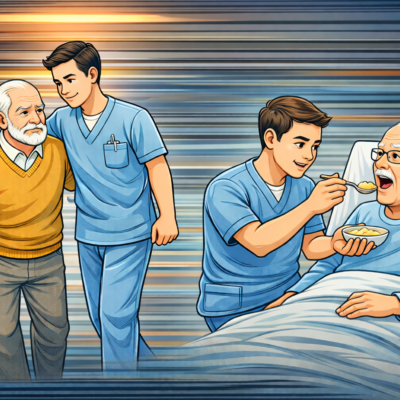 Assistenza al paziente non autosufficiente e parzialmente auto sufficiente, affetto da multipatologie